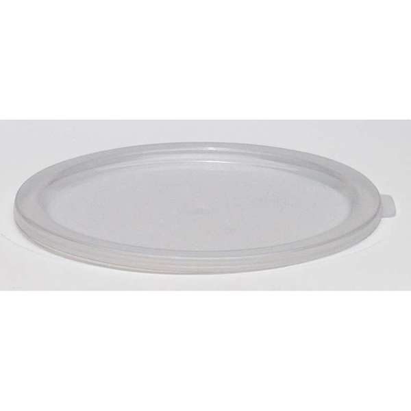 Cambro Cambro 6 And 8 qt. Clear Round Storage Container Lid, PK12 RFSC6PP190